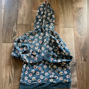 Vera Bradley small fleece hoodie smiley faces